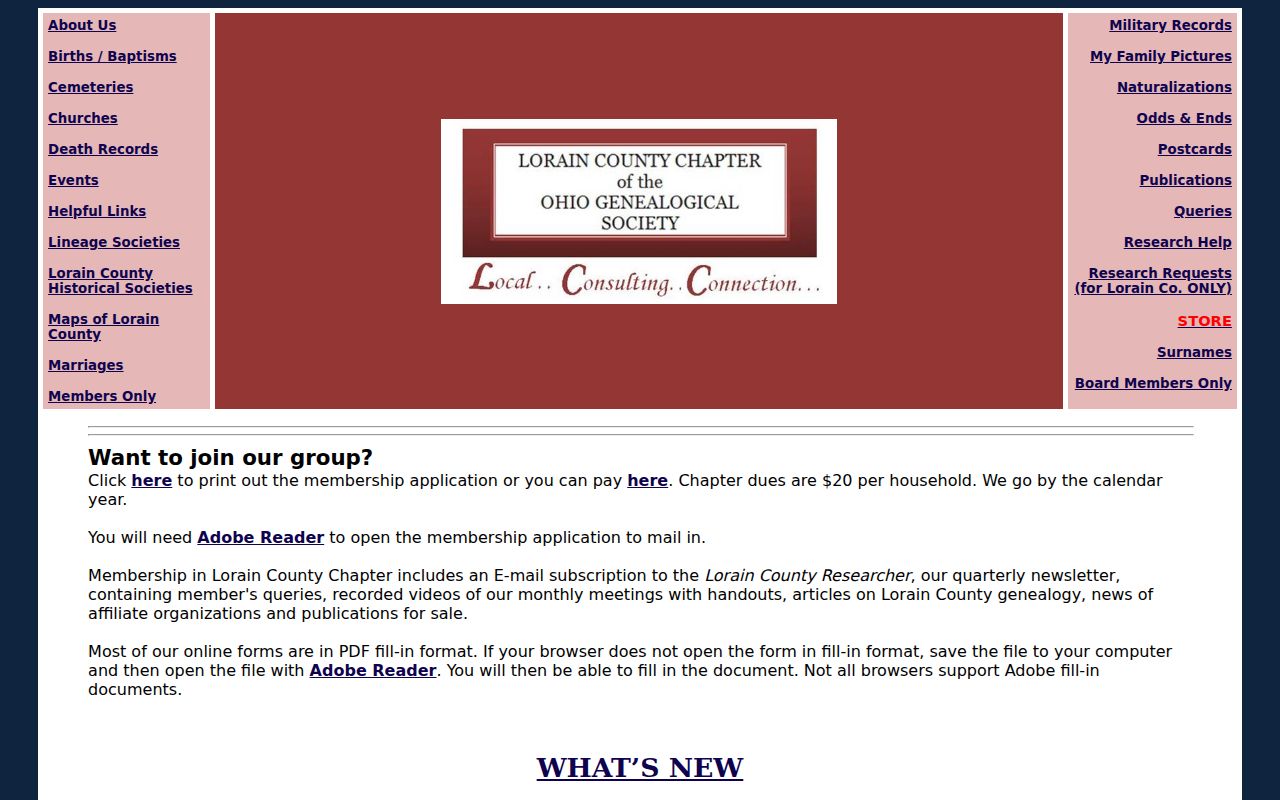 North Ridgeville city directory county-volume research at Lorain County OGS